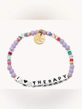 Little Words Project: “I Love Therapy” Bracelet💜